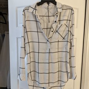Athleta long sleeve button down